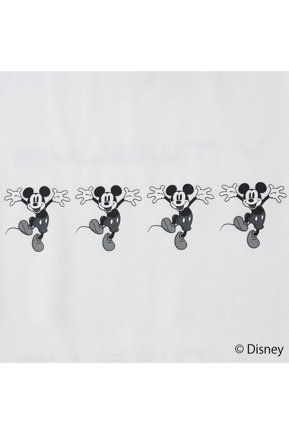【26SS】 FUNNY MOCK / ディズニーコレクション モックネックTシャツ (ホワイト)