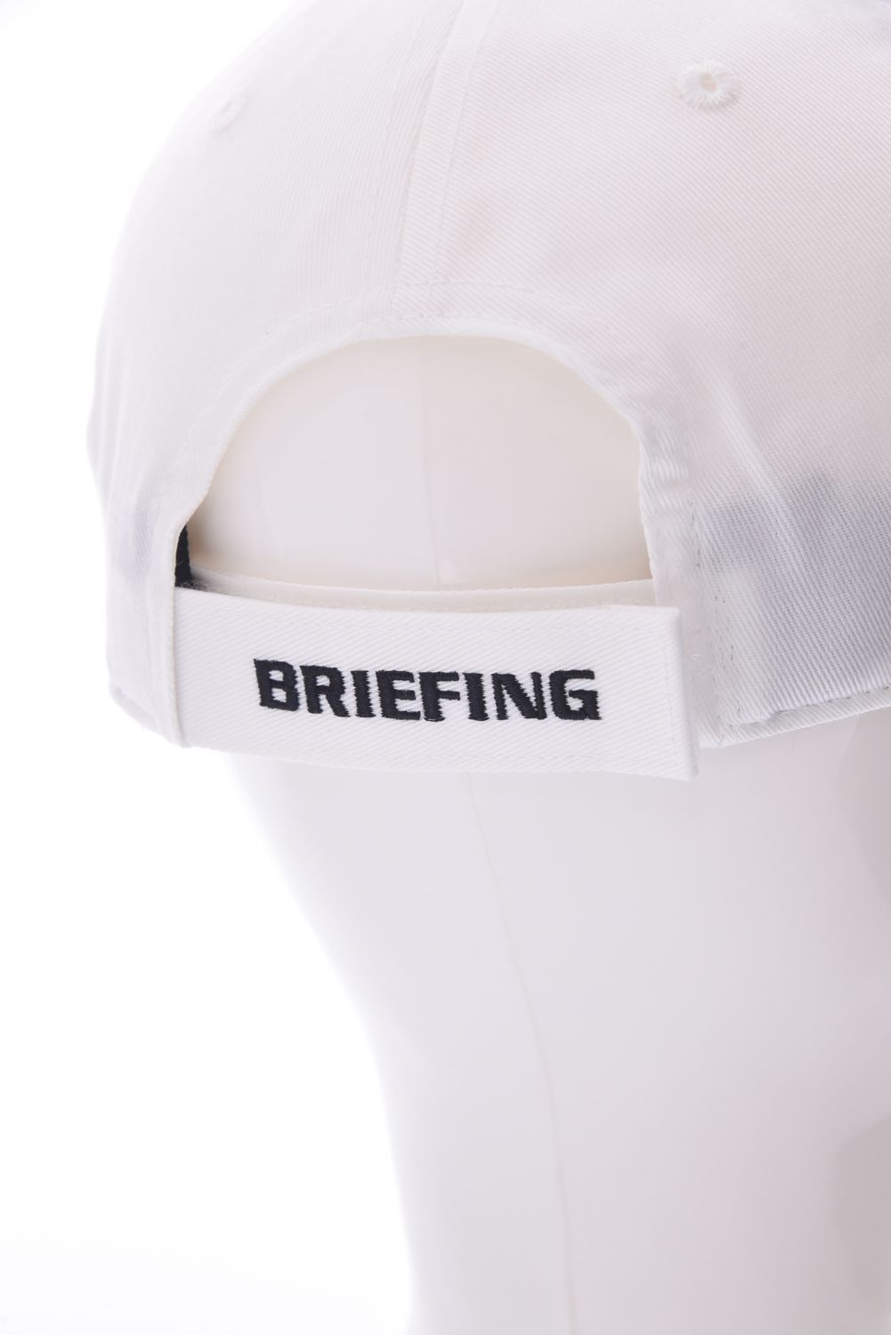 【26SS】 MEN’S INITIAL CAP / ブランドイニシャル刺繍 キャップ (ホワイト)