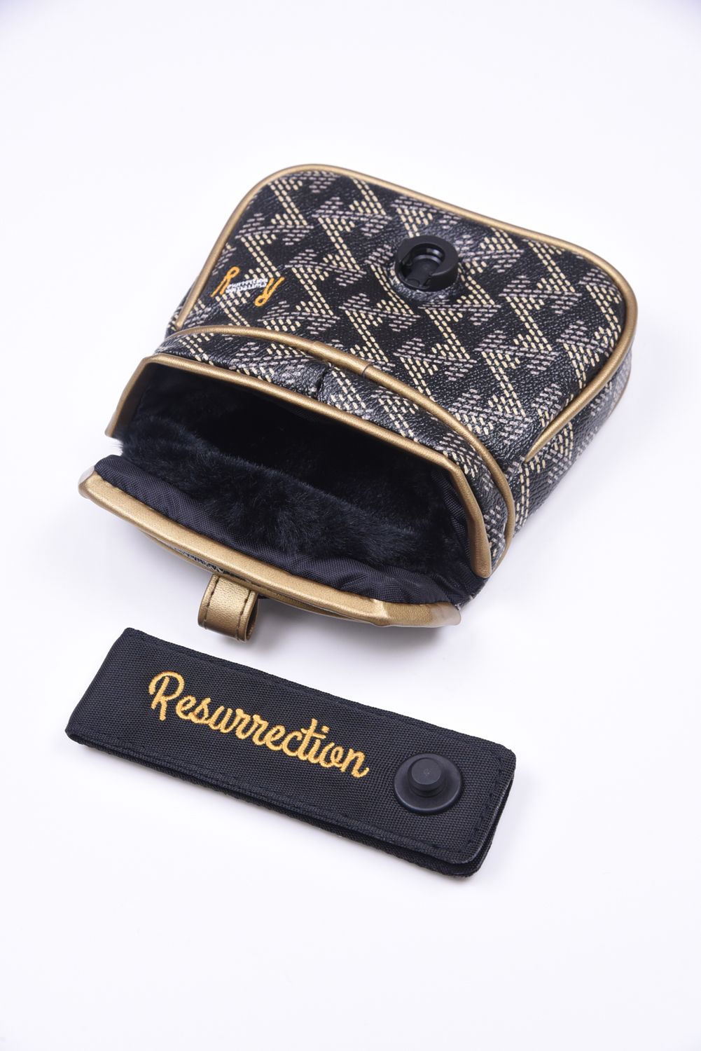 Putter Cover (Mallet) No.2 / ブランドオリジナル テキスタイル パターカバー マレットタイプ グレースブラック*