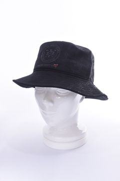 GRAPHIC BUCKET HAT / グラフィックロゴ バケットハット ブラック