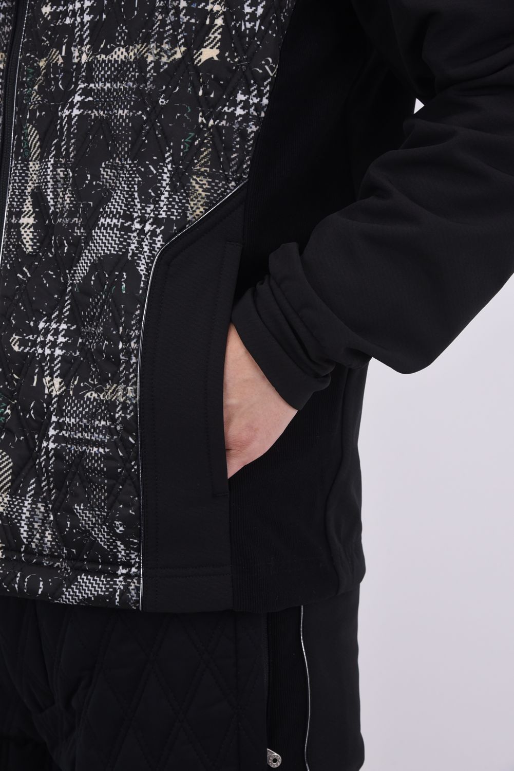 OLSON HYBRID JACKET / キルティング ハイブリッド ジャケット (カモ)