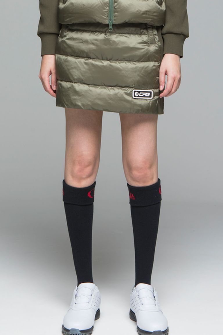 CPG GOLF - 【レディース】 SIDE KNIT DOWN SKIRT / サイドニット  