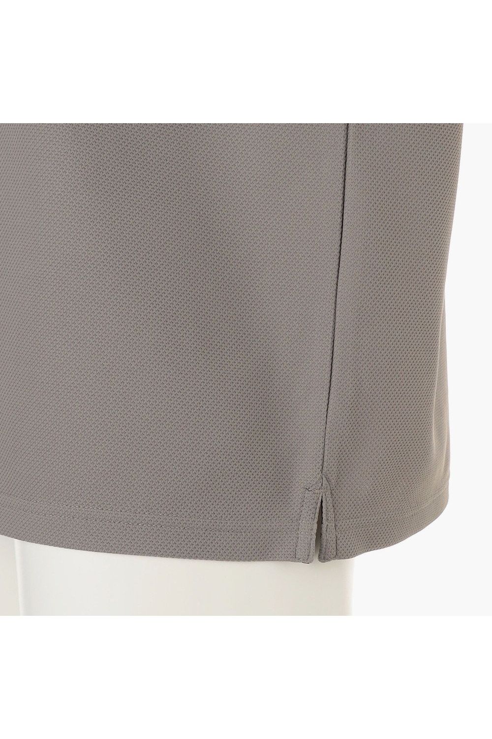 【26SS】 MEN'S LINE POLO RF / カノコ生地 ラインロゴテープ リラックスフィット ポロシャツ (ライトブラウン)