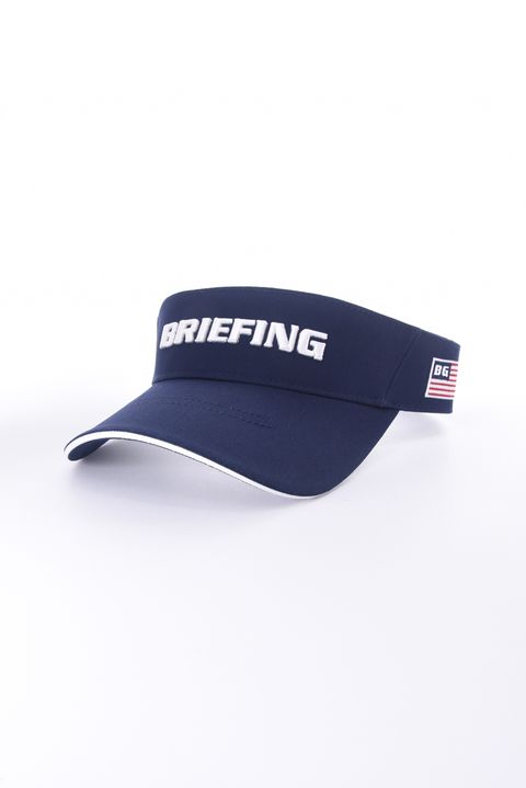MEN’S BASIC VISOR / ベーシック ブランドロゴ サンバイザー (ネイビー)