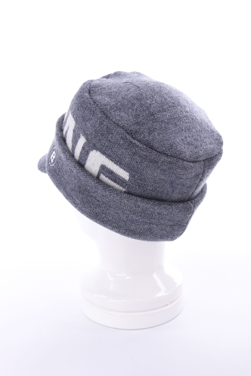 【26AW】 MEN’S WR WOOL KNIT WORK CAP / ブランドロゴ ワークキャップ (グレー)