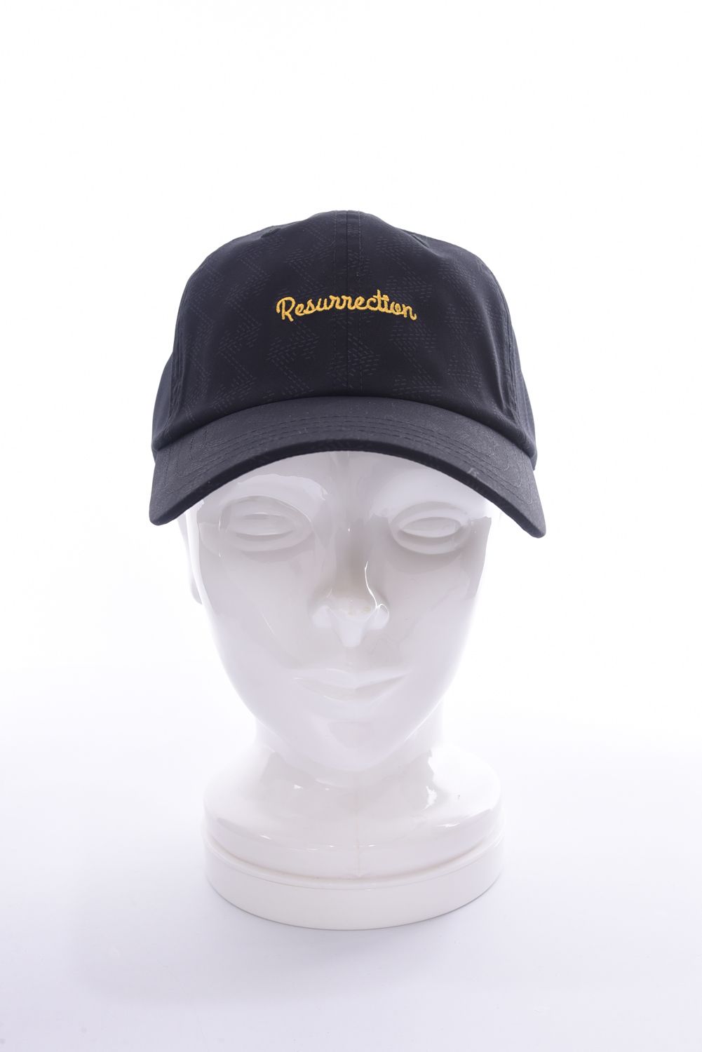 Resurrection - GM EMBOSS LOGO CAP / ブランドオリジナルテキスタイル