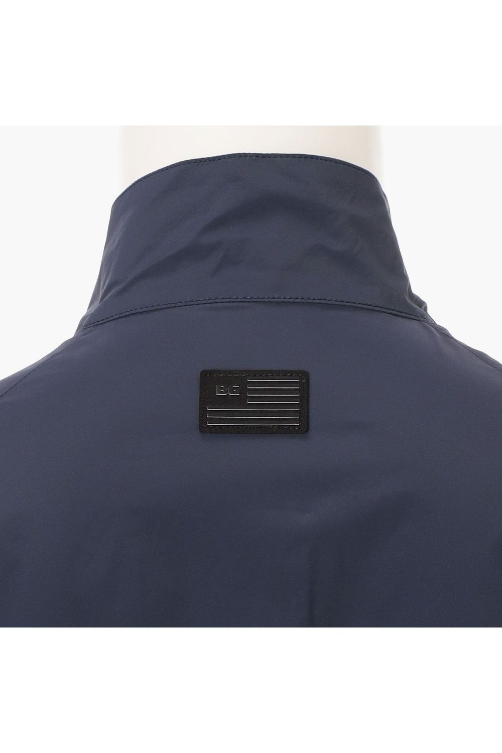 【26SS】 MEN'S BI-COLOR WIND BLOUSON / バイカラー スタンドカラーブルゾン (ネイビー)