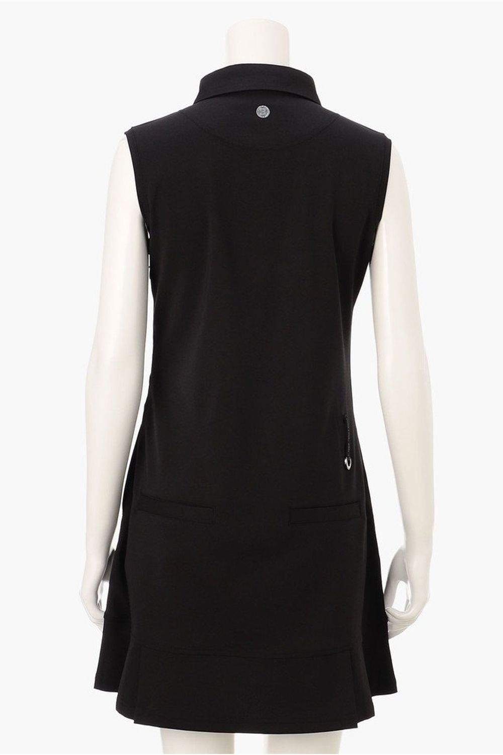 【26SS】【レディース】 WOMEN’S PLEATED NS DRESS / プリーツタイプ ノースリーブワンピース (ブラック)