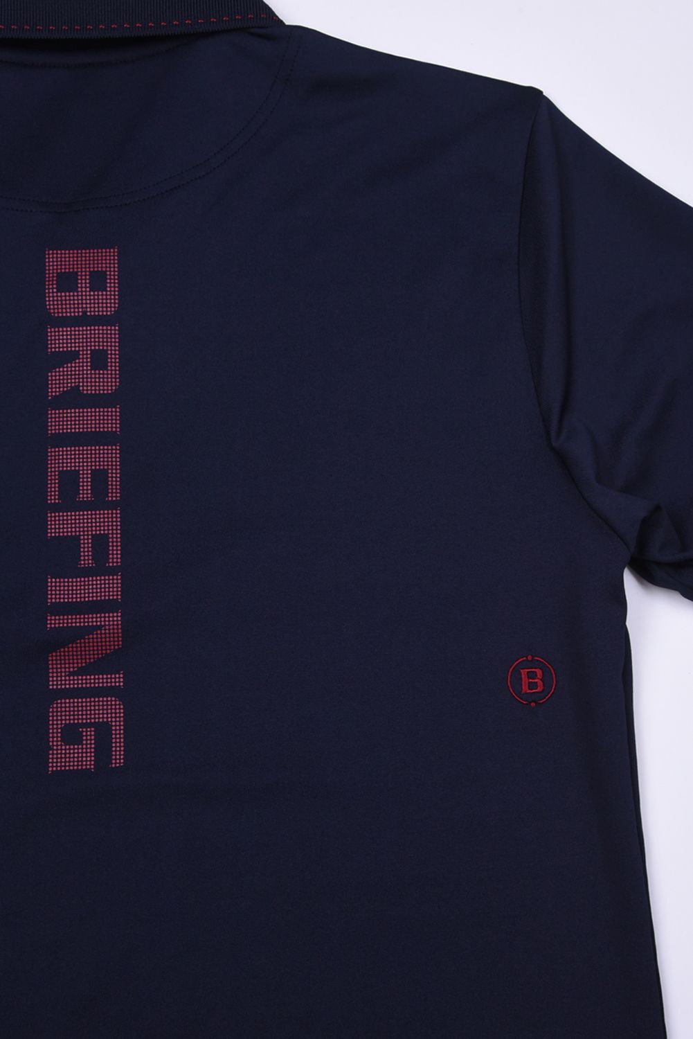 BRIEFING - MENS TOUR POLO / 刺繍ブランドロゴ ベーシック ポロシャツ