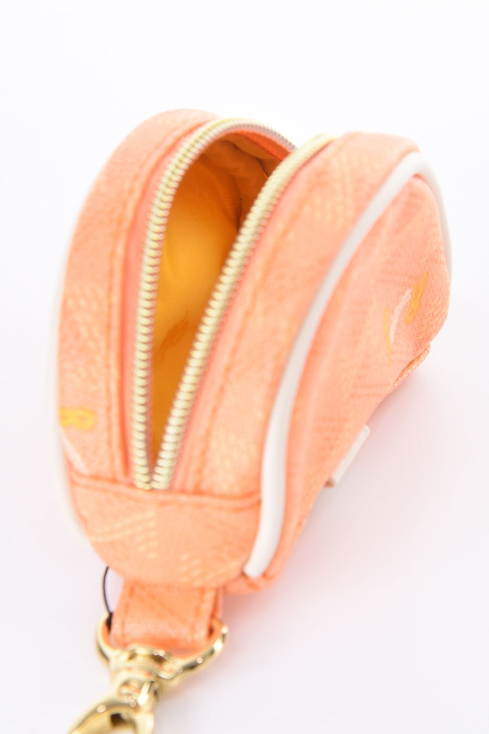 【26SS】【プレゼント好適品】 CETTIA (セッティア) / ブランドオリジナルテキスタイル ボールポーチ (サンセット)