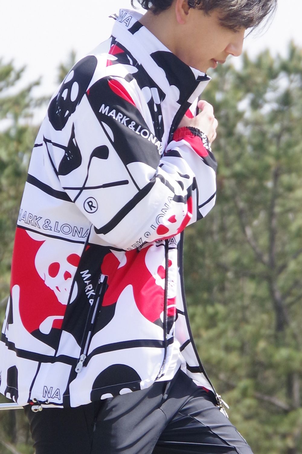 100%新品SALE高級　マークアンドロナ　ゴルフ　スカート　S 秋冬 レディースウェア
