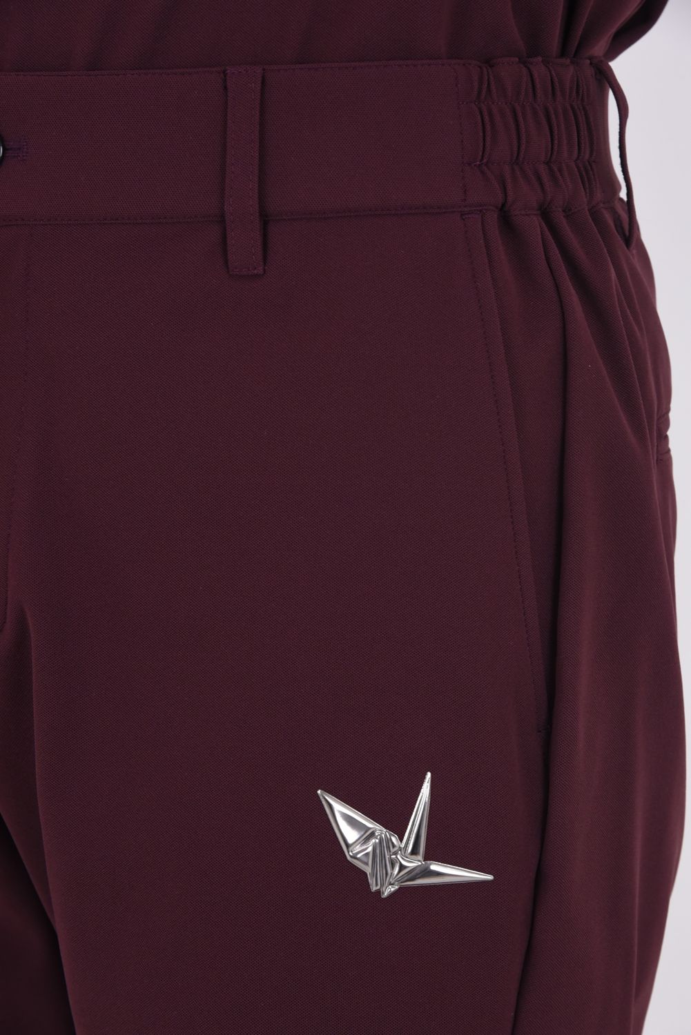 【26SS】 LUXE MESH SHORTS / 接触冷感 微細メッシュ生地 ショートパンツ (バーガンディ)