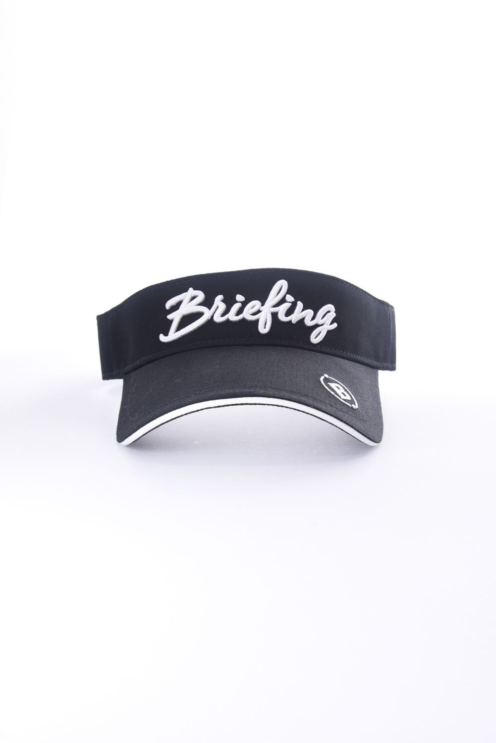 【レディース】WOMENS BASIC VISOR / ロゴ刺繍 ベーシック サンバイザー (ブラック)