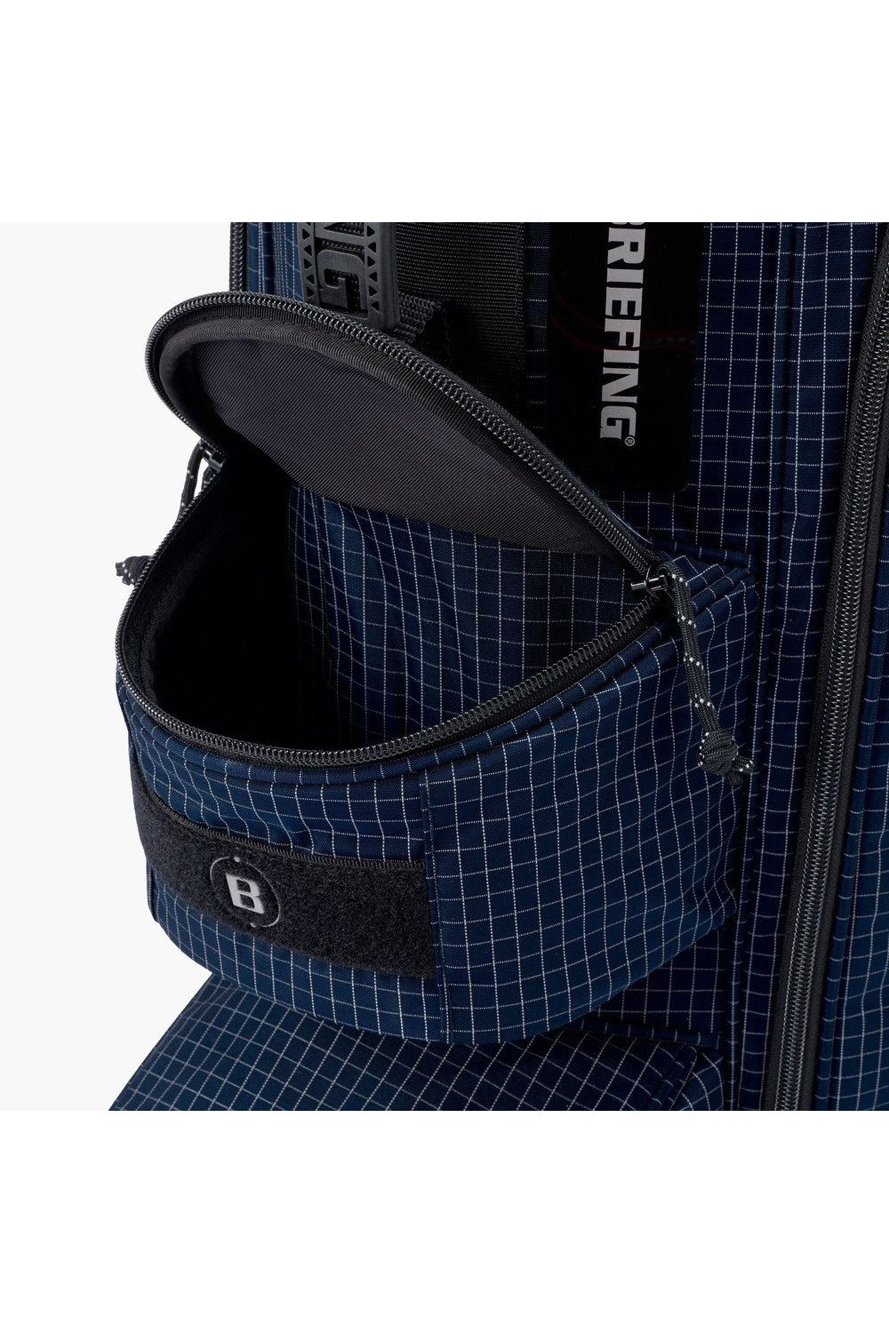 【26AW】【REFLECTIVE COLLECTION】 CR-7.5 REF / リフレクター生地 スタンドタイプ キャディバッグ (ネイビー)