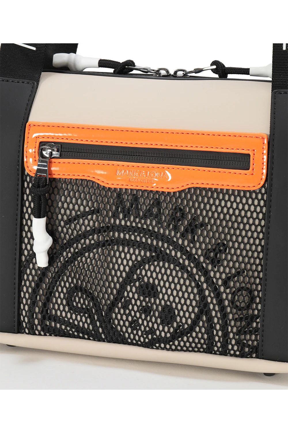 【26SS】 ICON SKULL MESH COOLER CART BAG / アイアンスカル 保冷機能付きカートバッグ (ベージュ)