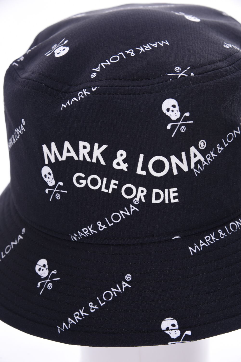 MARK&LONA - HAT / シグネチャーロゴ シグネチャーロゴ バケットハット ブラック | GOSSIP GOLF