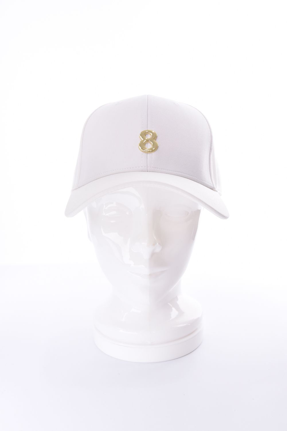 【26AW】 METAL LOGO TWILL CAP / 8メタルロゴ ツイルキャップ (ホワイト)