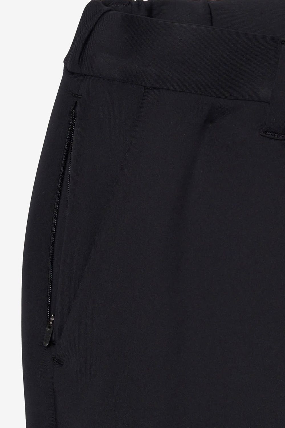 【26AW】 LUXURY ACTIVE PANTS / ダンボールニット素材 ロングパンツ (ブラック)