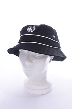 EMBLEM BUCKET HAT / エンブレム型 ルチャ刺繍 バケットハット ブラック
