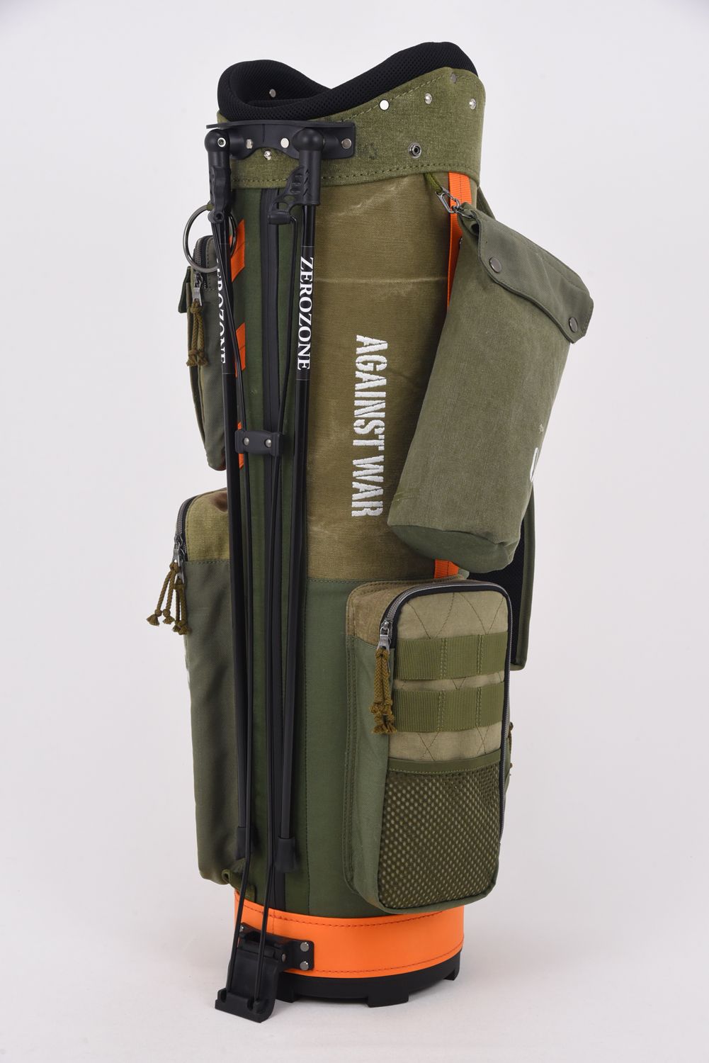 【銀行振込・代金引換不可】【返品・交換不可】 ミリタリーマテリアル スタンド キャディバッグ