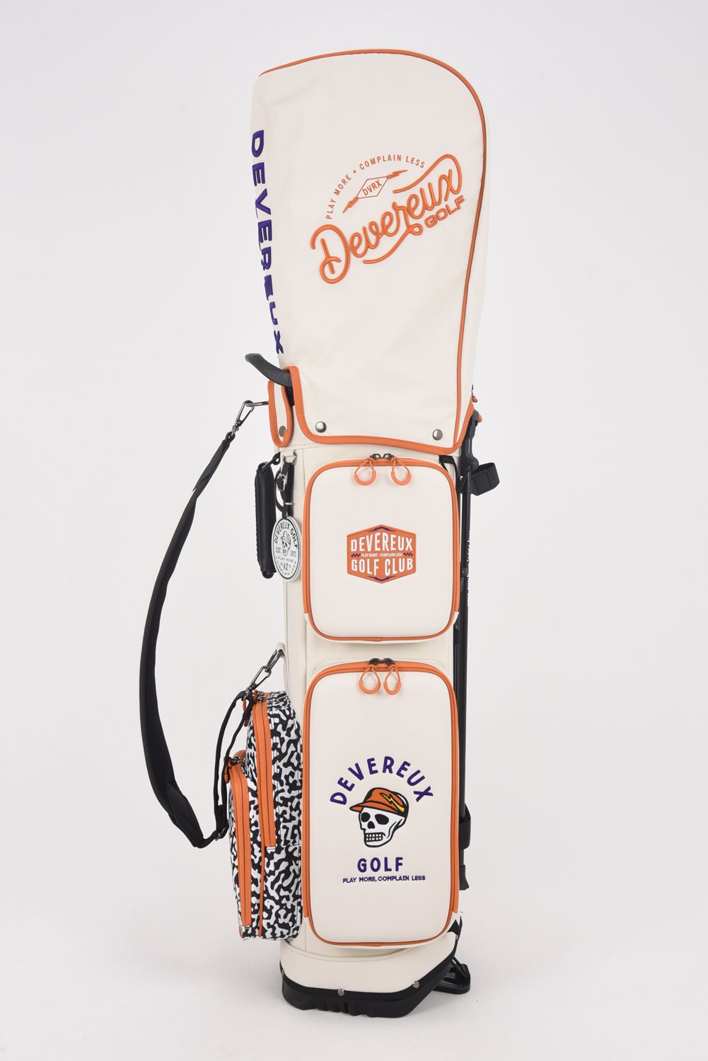 【銀行振込・代金引換不可】【返品・交換不可】 SOUTHWEST DEEP SIDE POCKET CADDIE BAG / ディープサイドポケット スタンドタイプ キャディバッグ (ホワイト)