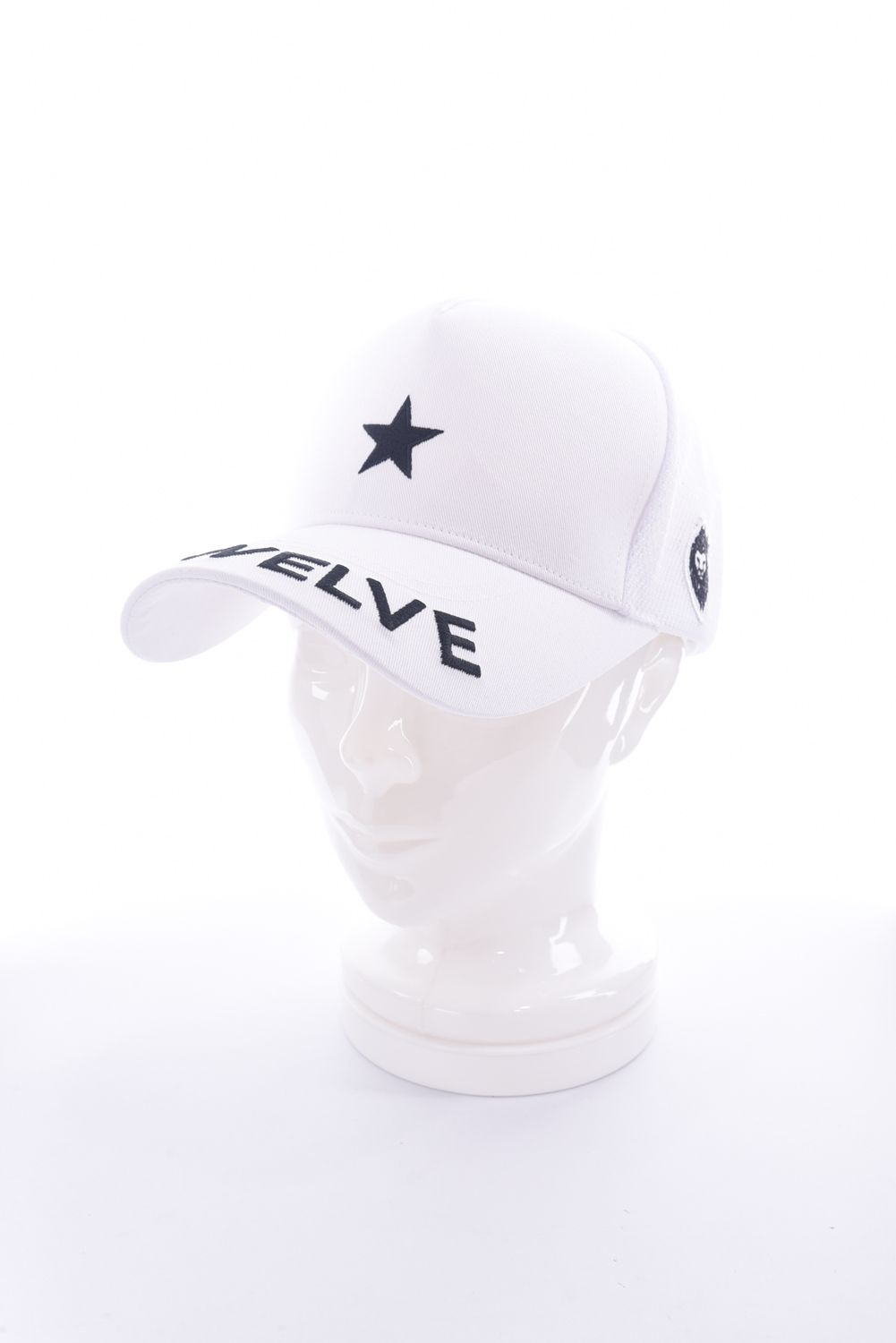V12 - ONE STAR CAP / ワンスター ロゴ刺繍 ベースボールキャップ