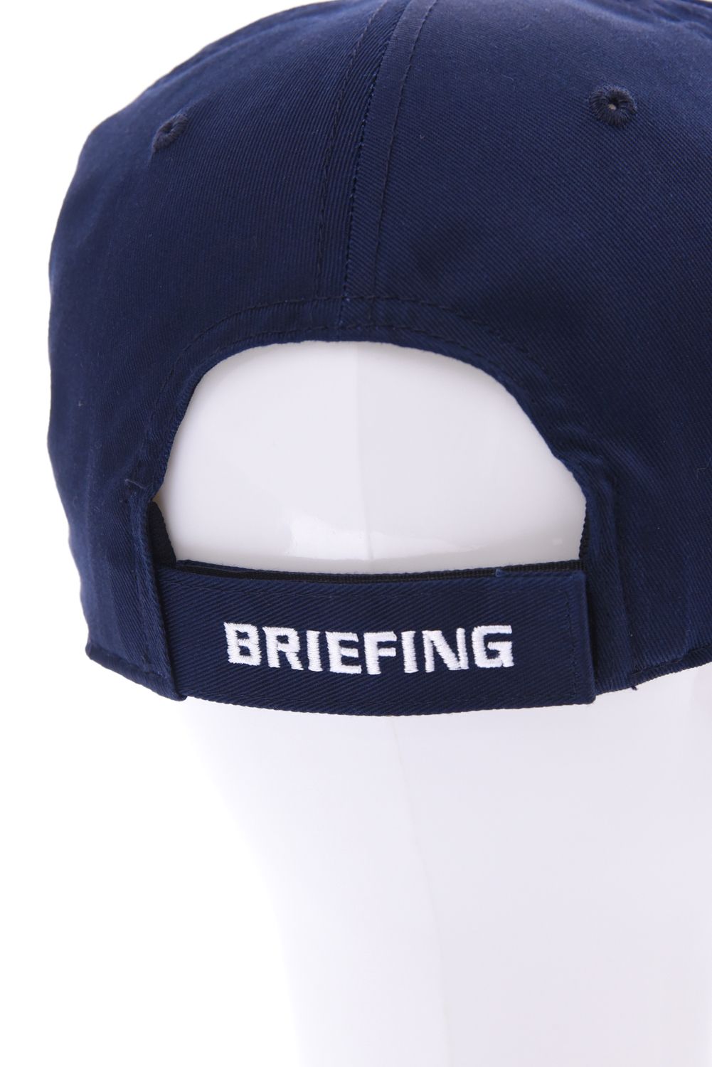 【26SS】 MEN’S BG LOGO FLAT VISOR CAP / BGロゴ フラットキャップ (ネイビー)