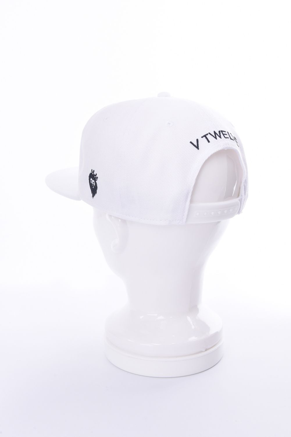 FLAT V12 CAP / アイコンロゴ キャップ ホワイト