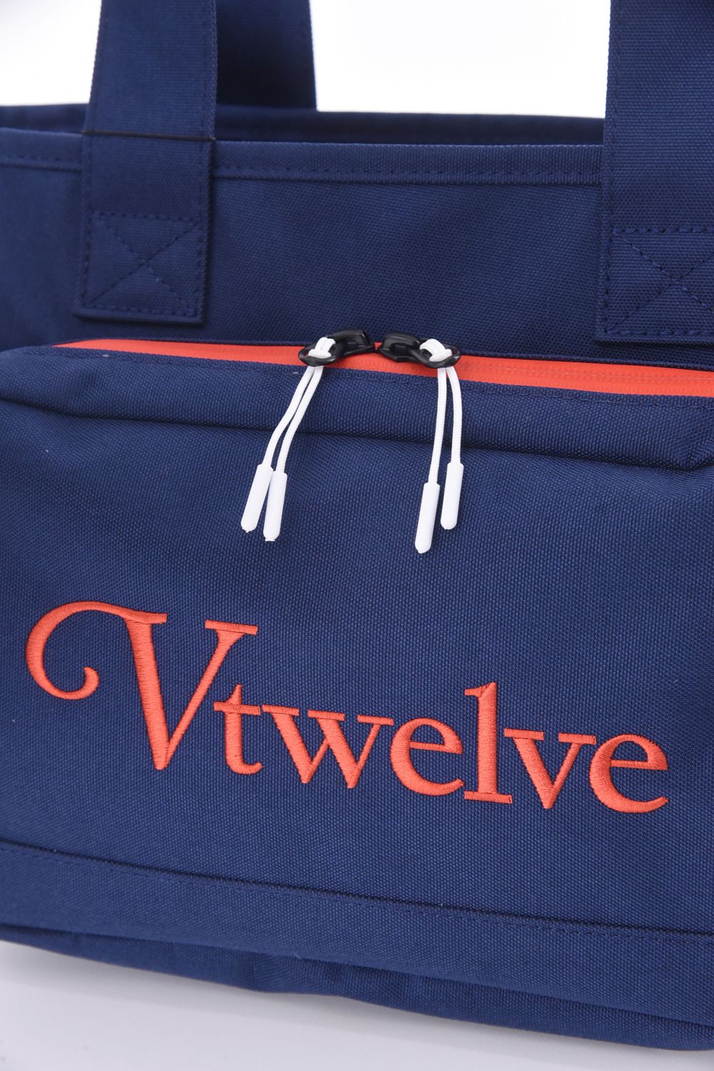 【26SS】 ZP CART BAG / ブランドロゴ刺繍 保冷ポケット付きカートバッグ (ネイビー)