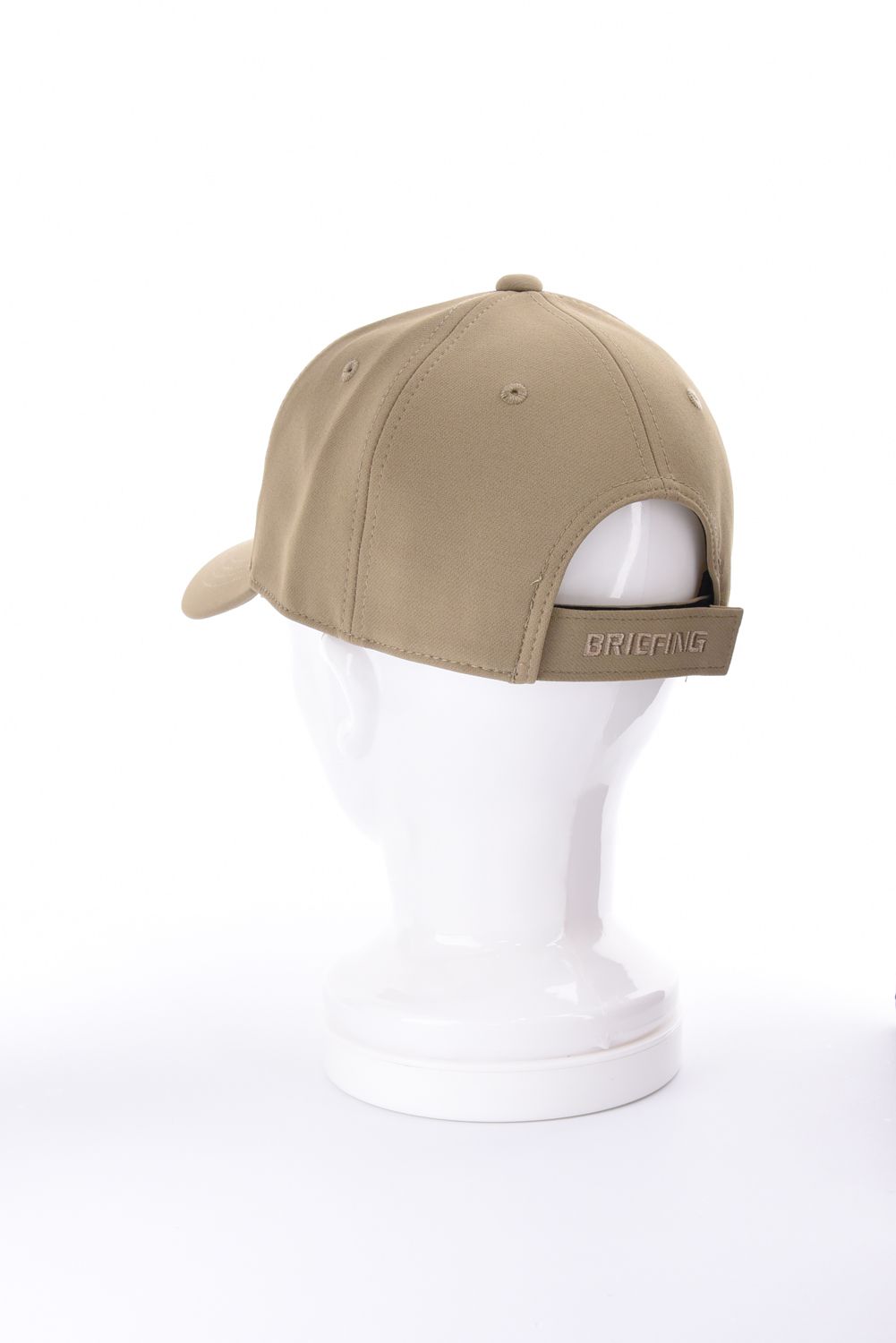 【26AW】 MEN’S BG FLAG CAP / フラッグモチーフ刺繍 キャップ (ベージュ)