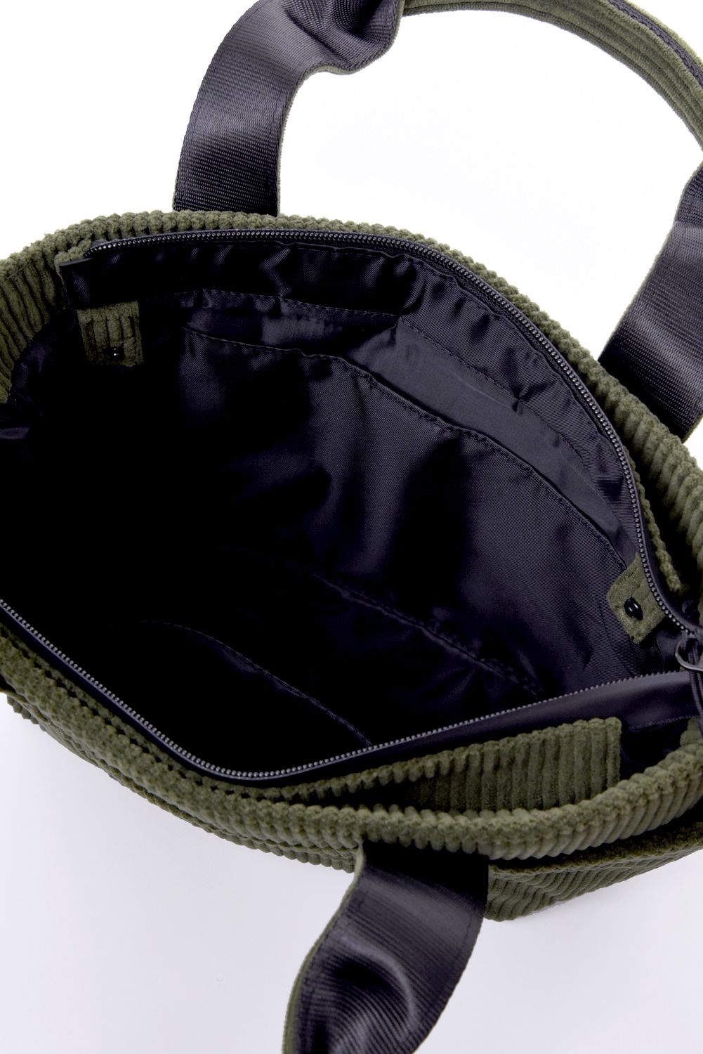 【26AW】 Corduroy 2WayTote BagSMALL / トートバッグ (カーキ)