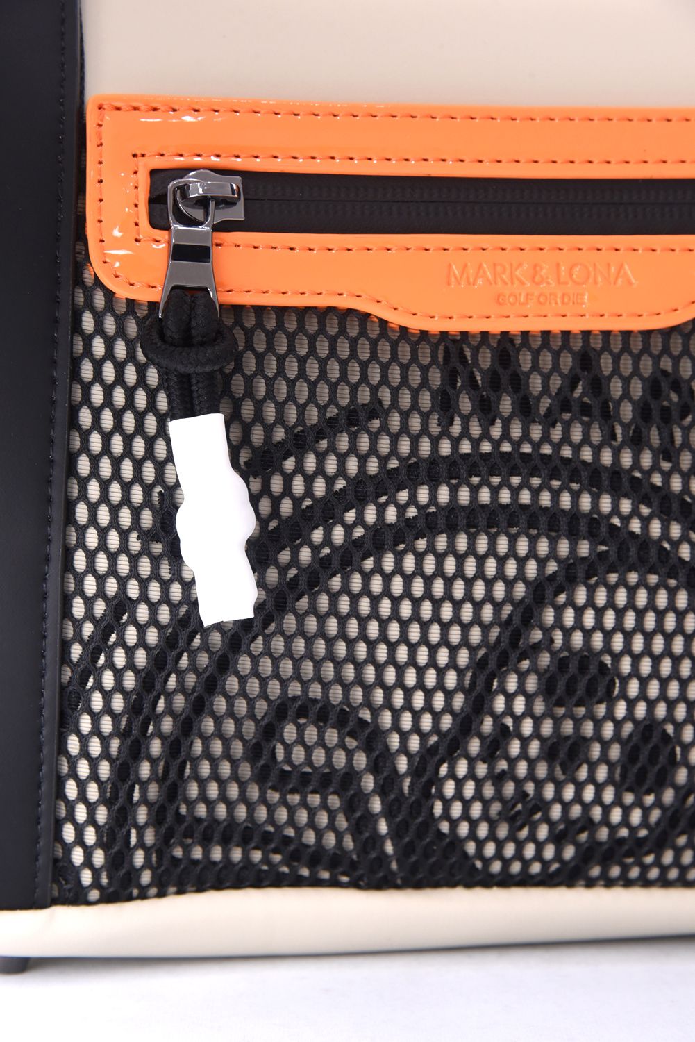 【26SS】 ICON SKULL MESH COOLER CART BAG / アイアンスカル 保冷機能付きカートバッグ (ベージュ)