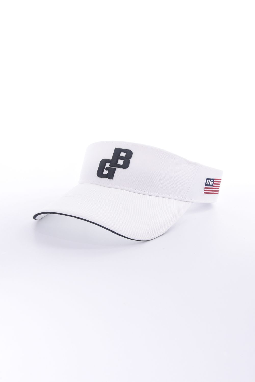 【26SS】 MEN’S BG LOGO VISOR / BGロゴ サンバイザー (ホワイト)