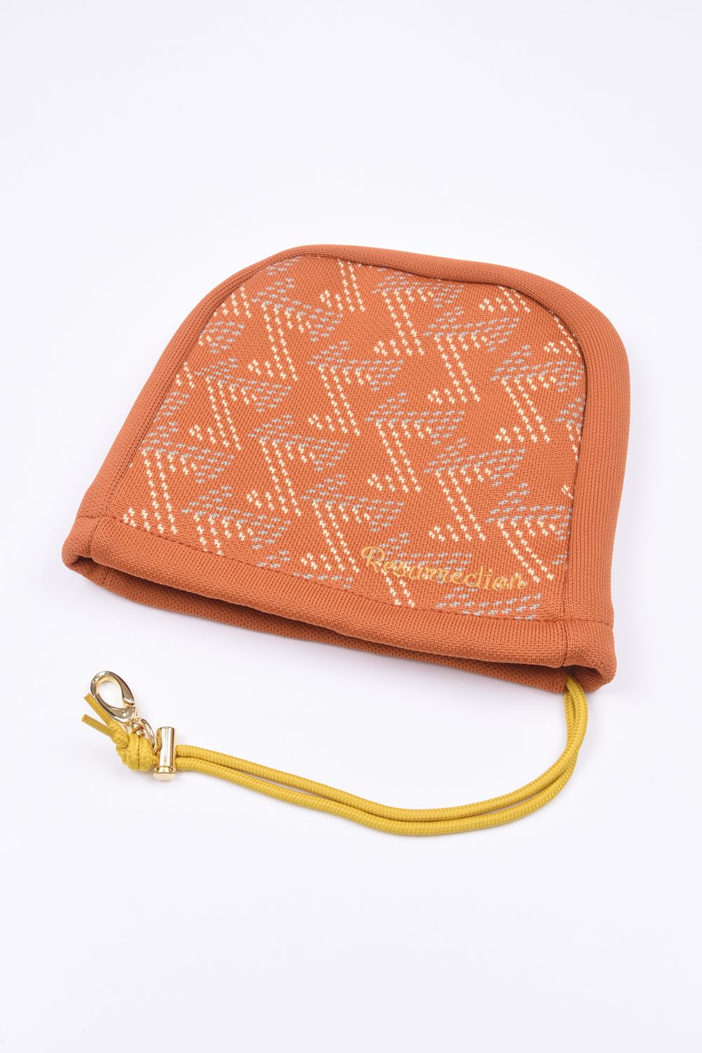 KNIT IRON COVERS / ブランドオリジナル ニットアイアンカバー (テラコッタ)*