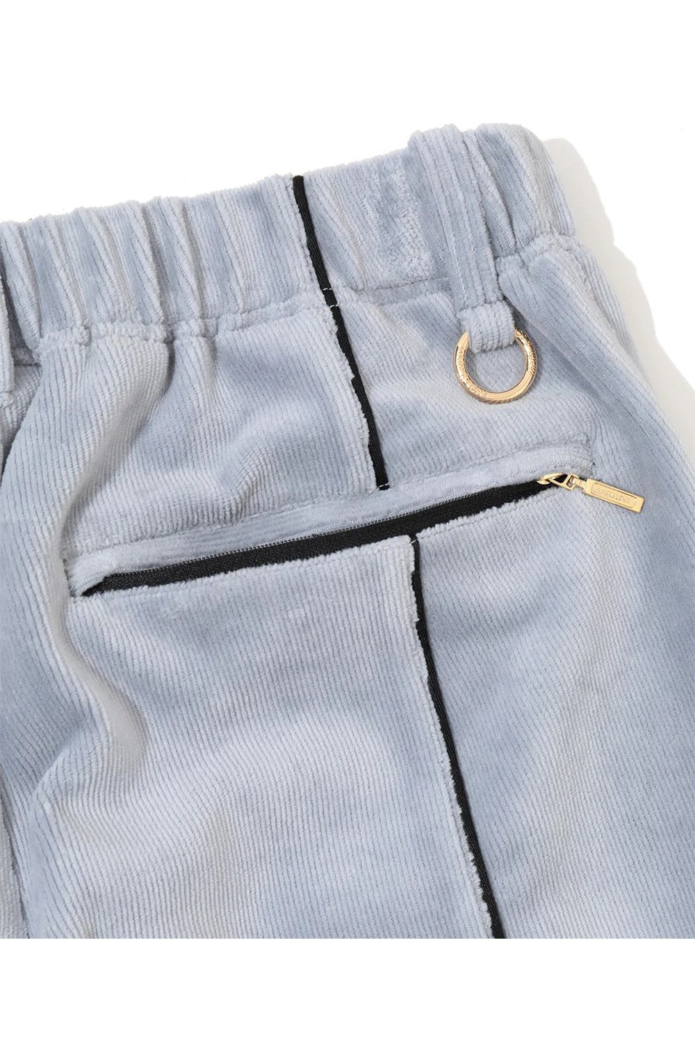 【2026AW 木村拓哉さん着用】 FRAKTUR CORDUROY JERSEY PANTS / コーデュロイ 金刺繍ロゴ トラックパンツ (パープル) (10月7日入荷予定)