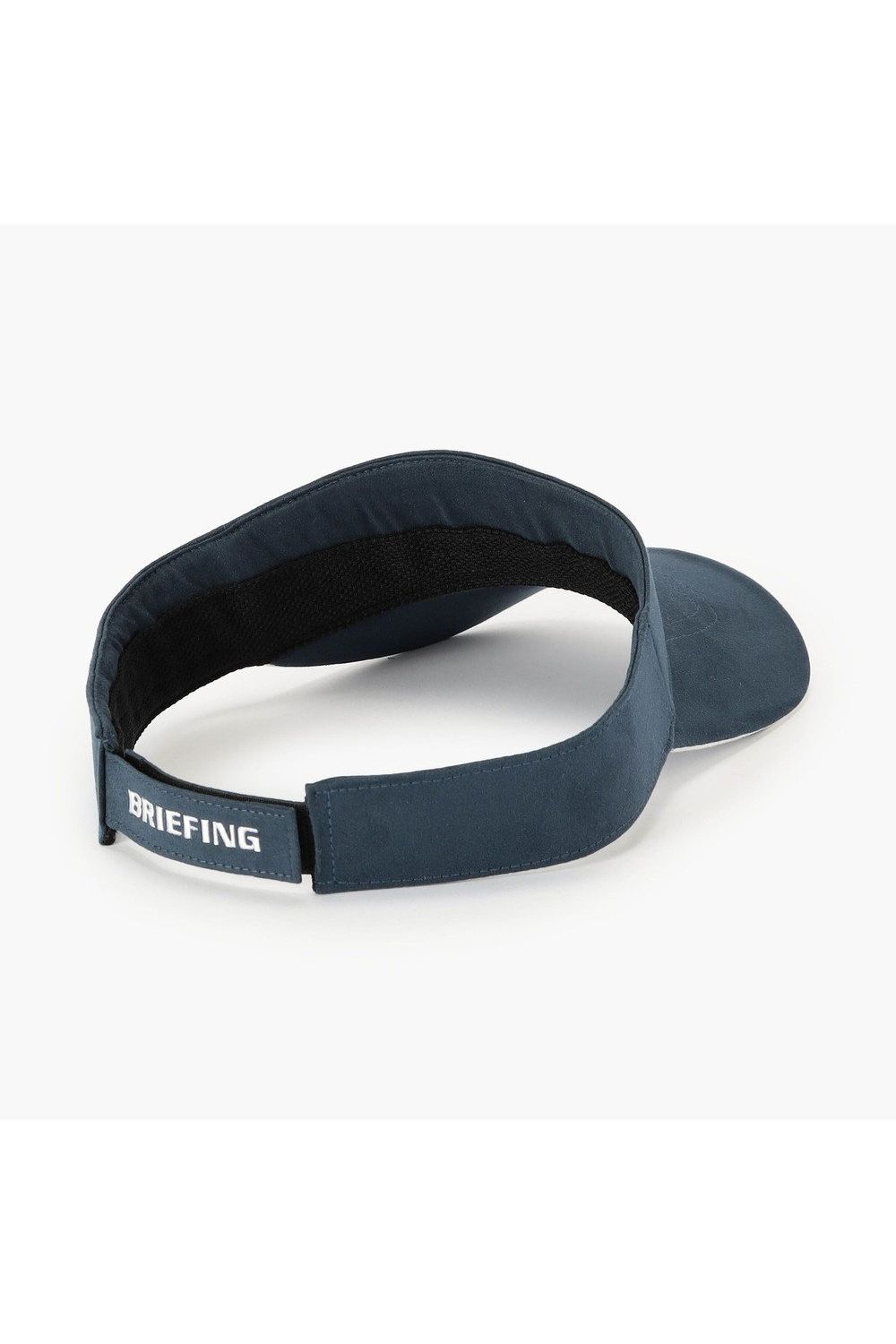 【26AW】 MEN’S SUEDE SMALL BG LOGO VISOR / スウェード素材 スモールBGロゴ サンバイザー (インディゴ)