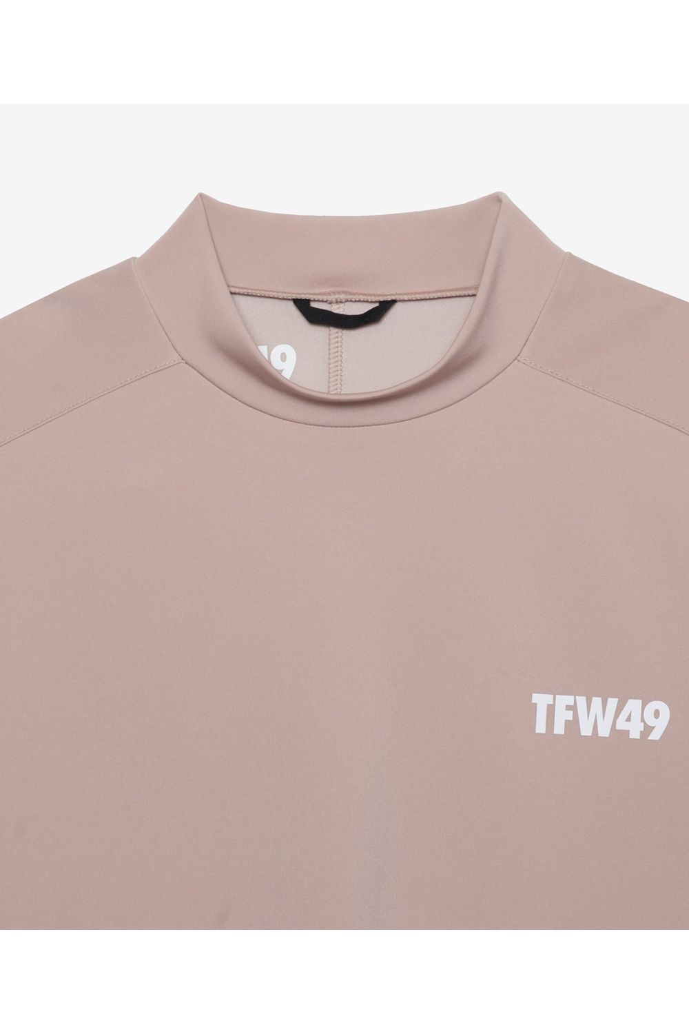 【26SS】【レディース】 RELAX HALF MOCKNECK TEE / モックネックTシャツ (ピンクベージュ)