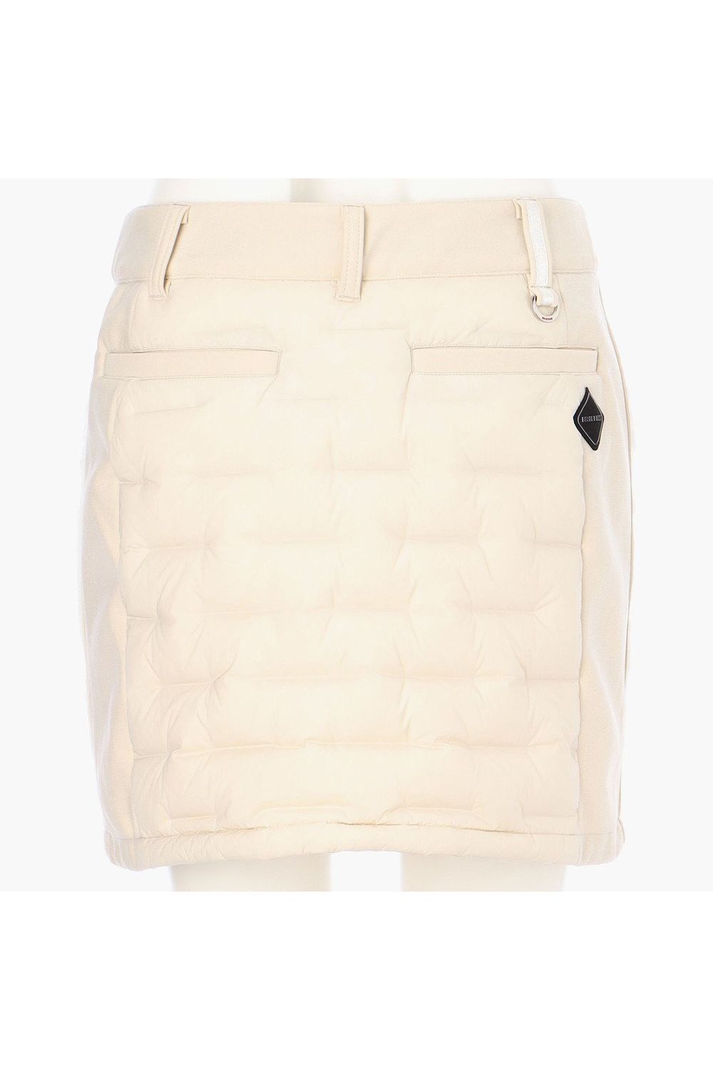 【25AW】【レディース】 WOMEN'S HYBRID DOWN SKIRT / ストレッチタフタ ダイヤモンドロゴ ハイブリッドダウンスカート (ベージュ)