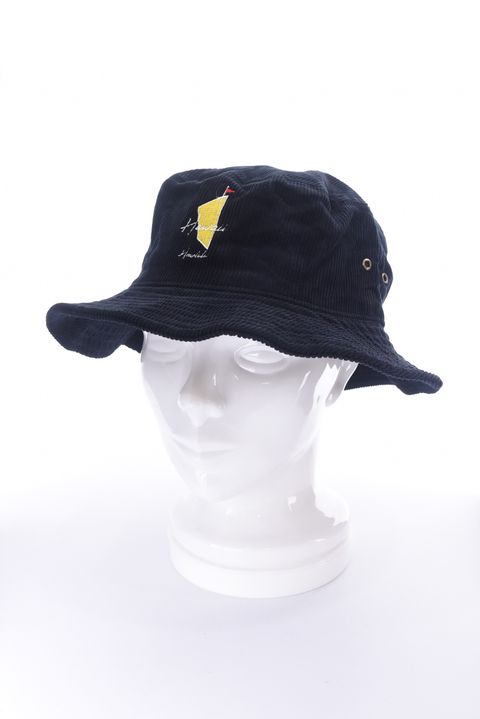 【2025AW】 Uka Corduroy Bucket Hat(DH MASTERS) / コーデュロイ バケットハット (ブラック)