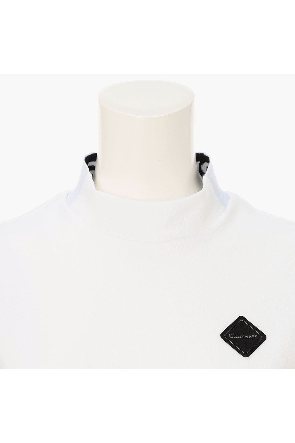 【26SS】【レディース】 WOMEN’S NECK LOGO NS HIGHNECK / ダイヤモンドロゴ ノースリーブ ハイネックトップス (ホワイト)