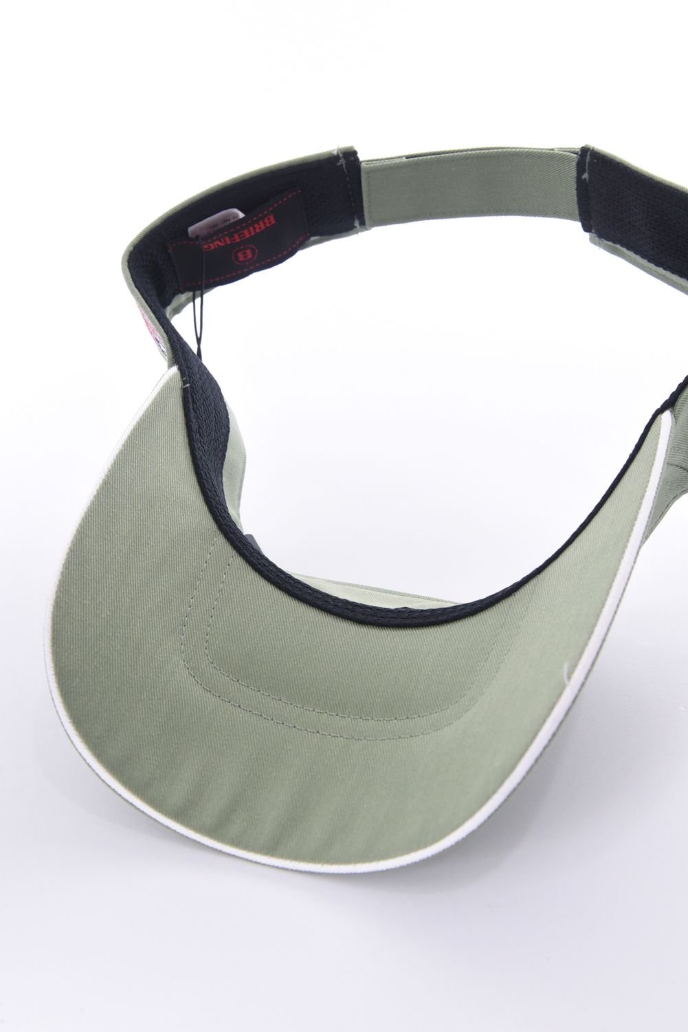 【26SS】 MEN’S BASIC VISOR / ベーシック ブランドロゴ サンバイザー (セージグリーン)