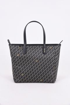 LANIUS BIZ (ラニウス ビズ) / ブランドオリジナルテキスタイル ビジネストートバッグ (ダークブラック)*