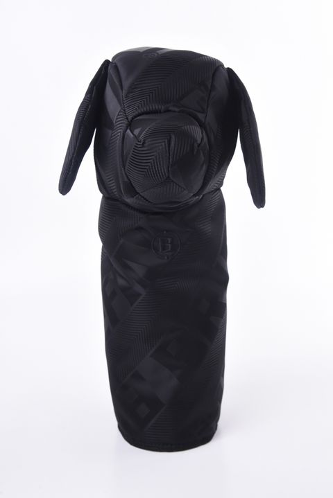 DOGGY DRIVER COVER LIMONTA JQ / リモンタナイロン ブランドロゴジャカード ドギードライバーカバー (ブラック)