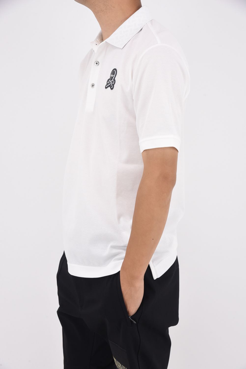 GARDA POLO / ブランクスカルワッペン ポロシャツ (ホワイト)