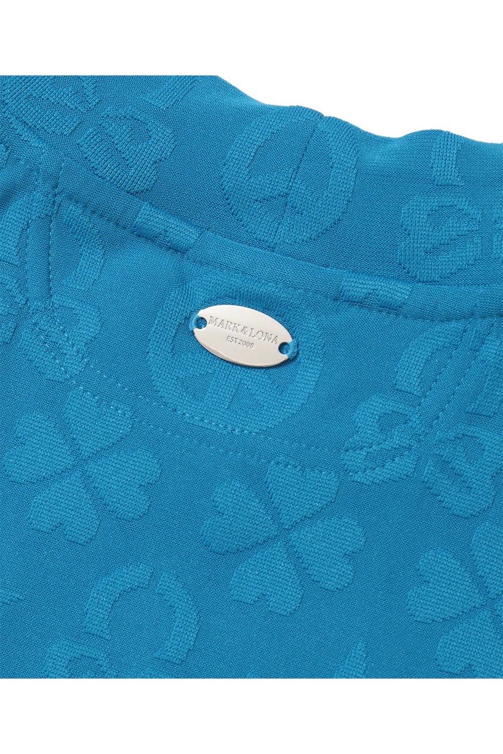 【26SS】 IMPERIAL JACQUARD MOCK TEE / モノグラムパターンジャカード パッチポケット モックネックTシャツ (ブルー)