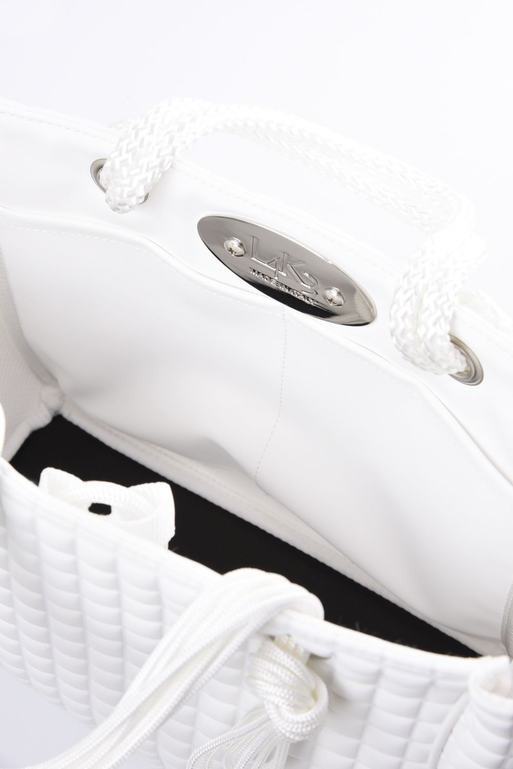 CLEAT TOTE mini TOM1003PA2 / クリート トート ミニバッグ スクエア （ホワイト/パッチ）*
