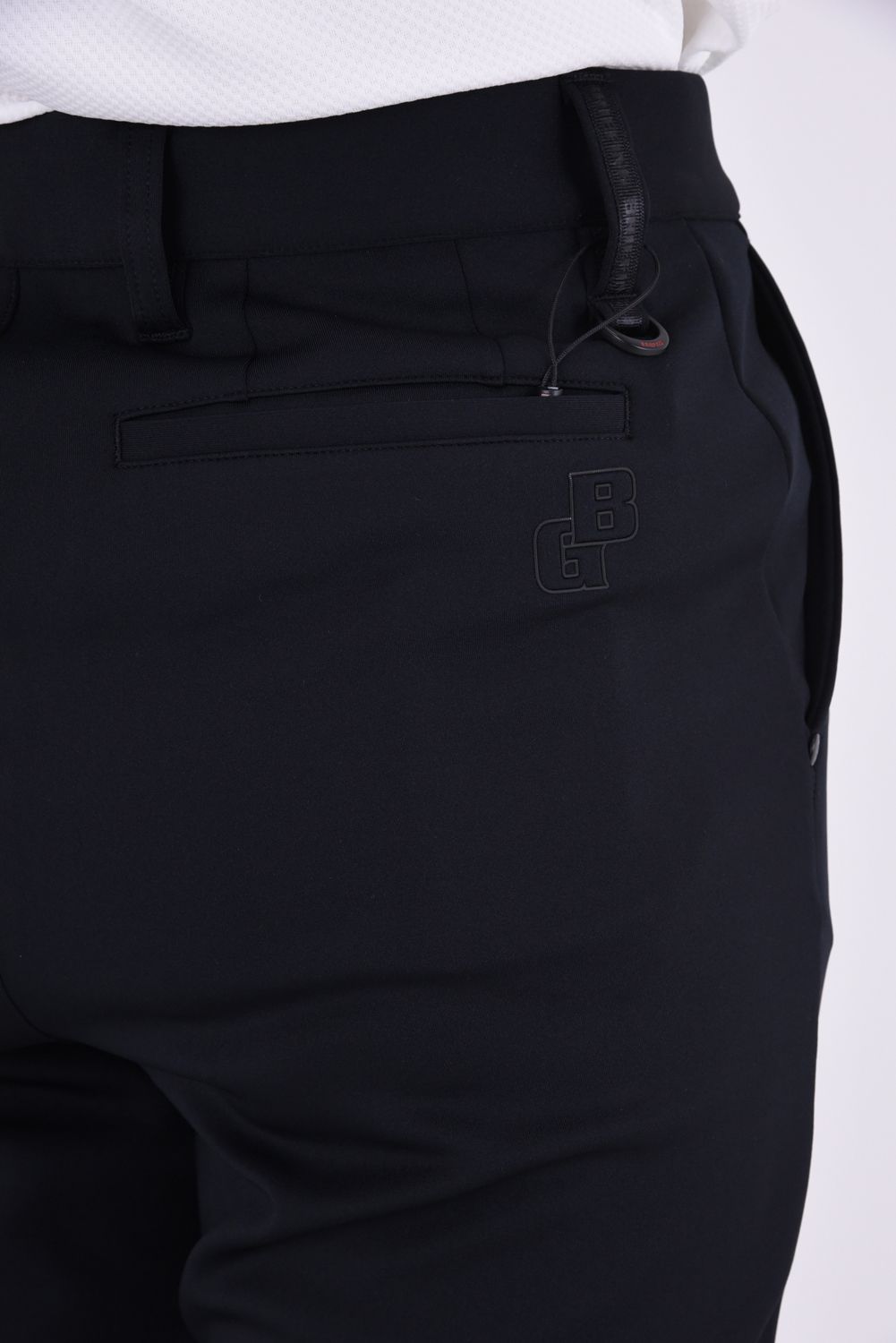 【26AW】 MS STITCHED 3D LOGO SLIM PANTS / ステッチ ロゴ スリム パンツ (ブラック)