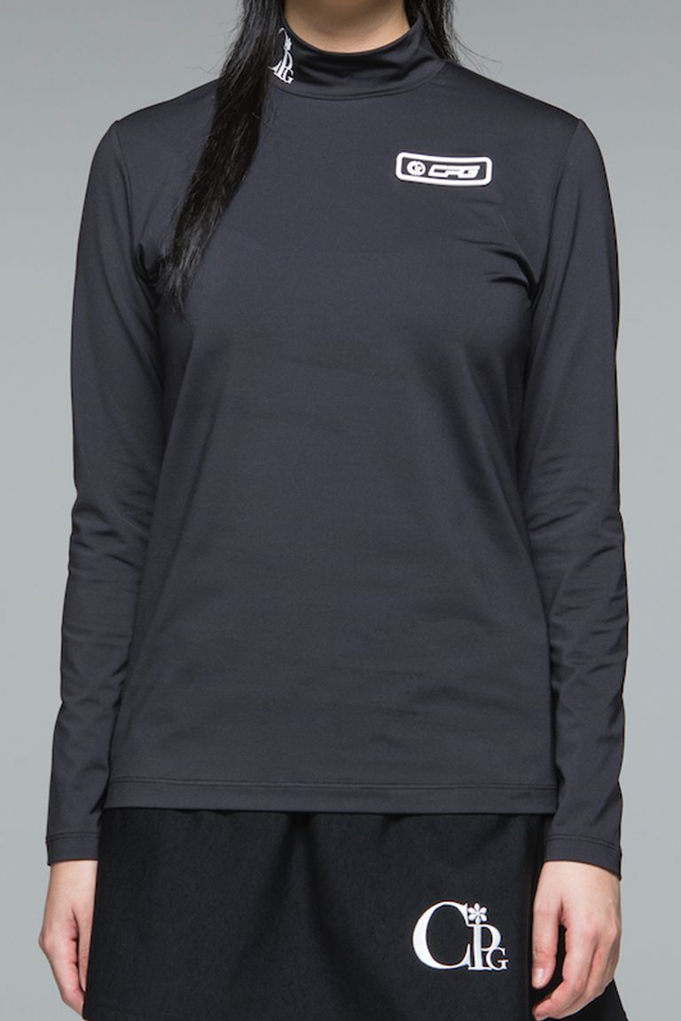 CPG GOLF - 【レディース】 HIGH NECK LOGO MOCK NECK / ブランドロゴ 