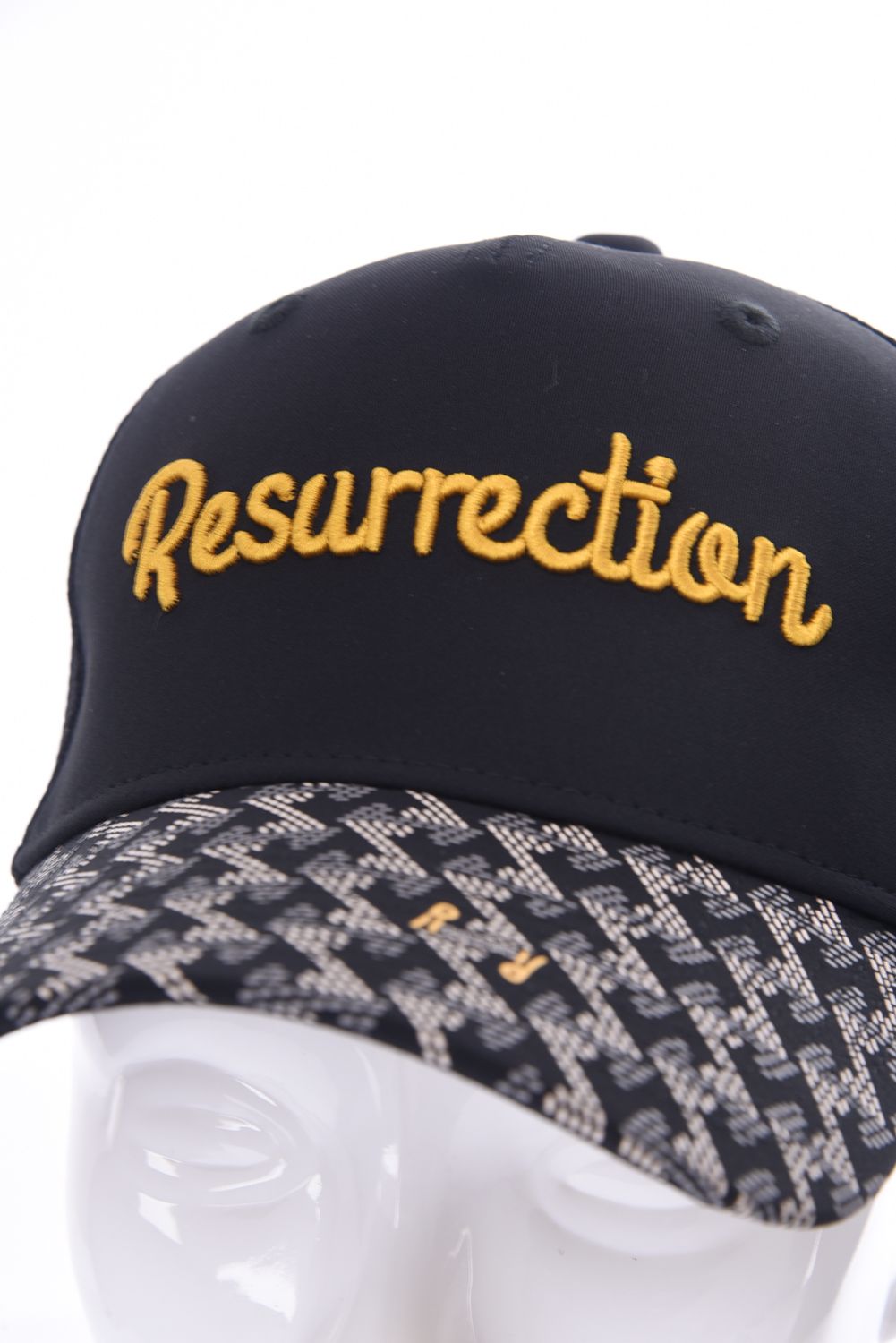 GM BRIM MESH CAP / GMロゴ ブリムメッシュ キャップ (ブラック)