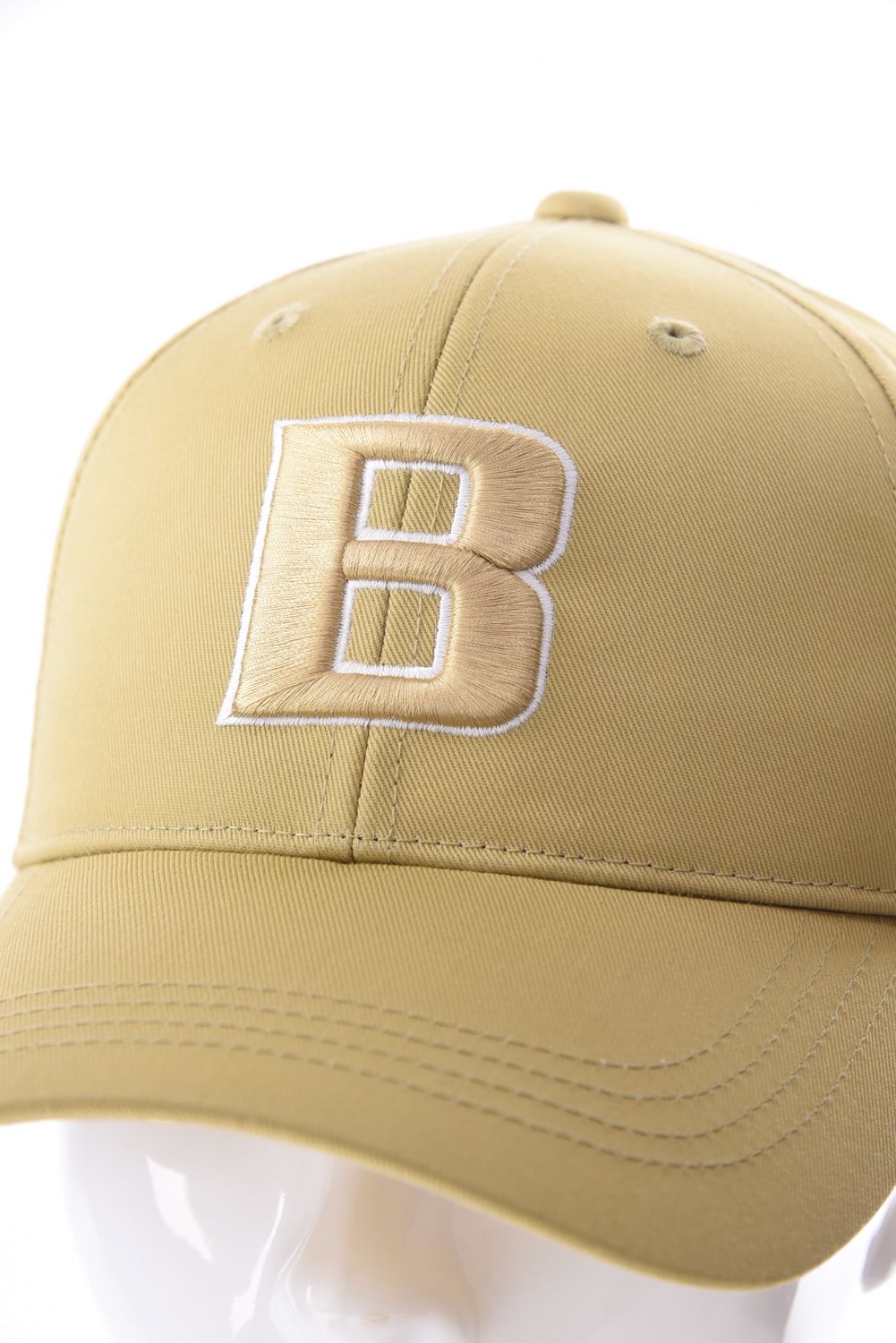 【26SS】 MEN’S INITIAL CAP / ブランドイニシャル刺繍 キャップ (ベージュ)